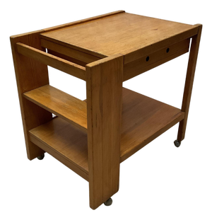 Pine Bar Cart by Jordi Vilanova, Spain, 1960s