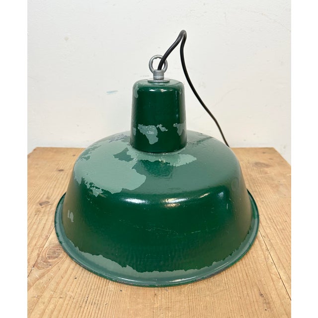 Industrial Factory Pendant Lamp, 1960s For Sale - Image 14 of 16
