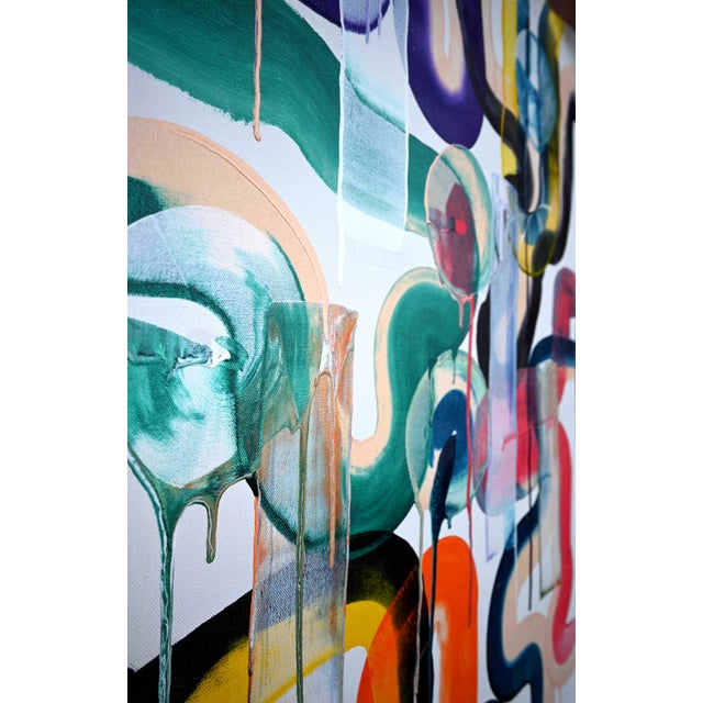 Sumit Mehndiratta, Composition No. 467, Acrylic on Canvas, in New conditions. Designed from 2000 Signed by Maker