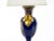 Metal Pair Louis XVI Style French Porcelain Table Lamp For Sale - Image 7 of 12