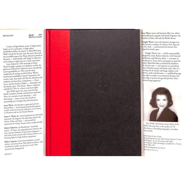 "Blood Rich" 1993 Wolfe, Jane For Sale - Image 4 of 8