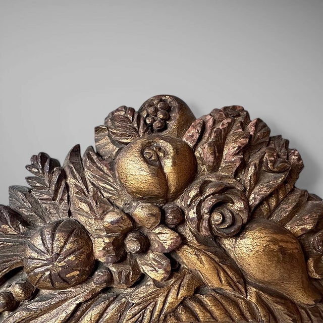 Carved Architectural Fragment This wonderful fragment is carved from two pieces of joined wood. It is in the form of a...