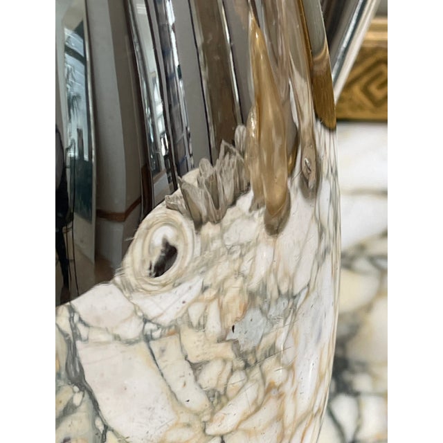 1930s Vintage Silver Plated Copper Water Pitcher For Sale - Image 5 of 9