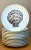 Fitz and Floyd Vintage Coastal Fitz and Floyd Shell Motif Ceramic Plates - Set of Twelve For Sale - Image 4 of 12