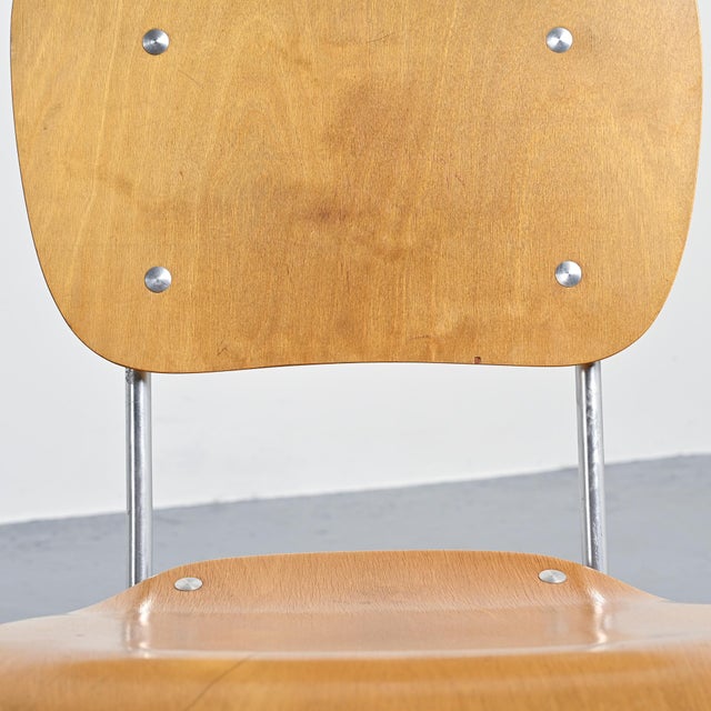 Chairs by Armin Wirth for Aluflex, 1960s, Set of 6 For Sale - Image 11 of 12