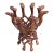 Camel Headed Wood Base Stand For Sale
