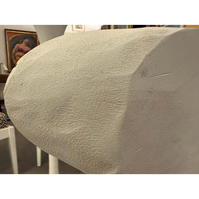 2000 - 2009 Abstract White Painted Wood Sculpture by Charles Fultz For Sale - Image 5 of 6