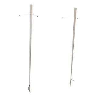 Torchere Wall Lights by Gilles Derain for Lumen Center, 1990s, Set of 2 For Sale