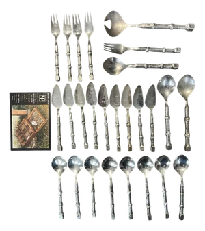 Table Cutlery by David Marshall, 1980, Set of 26