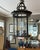 Large Louis XVI Style Bronze and Iron 6-Light Hanging Lantern For Sale - Image 10 of 10