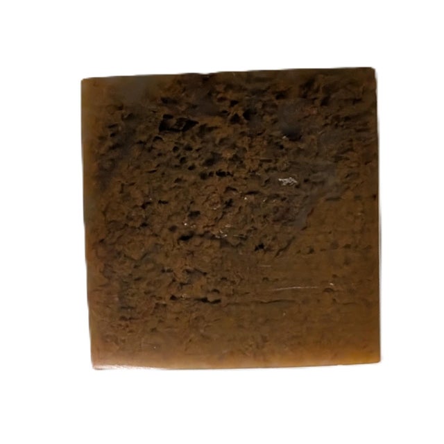 1970s Shoushan Stone Seal Carved With "Carolyn" and the Chinese Translation For Sale - Image 4 of 5