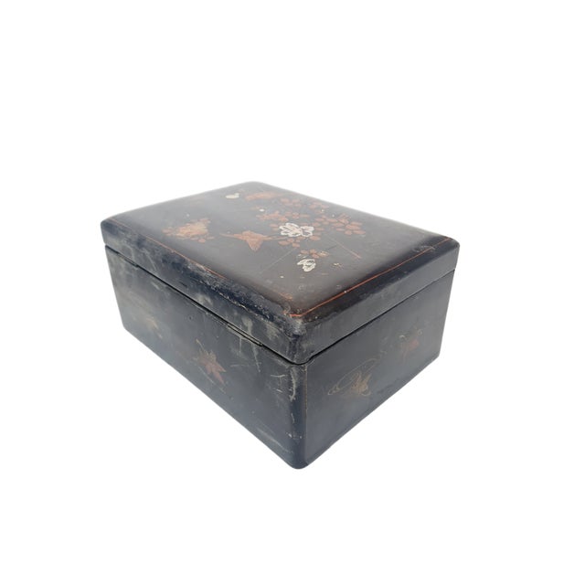 Japanese Lacquerware Box, 1920s For Sale - Image 6 of 10