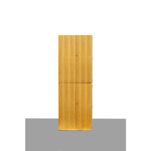 Wardrobe in beech. Samara series Designer Derk Jan de Vries Manufacturer Maisa 1977 I have official proof of authenticity...