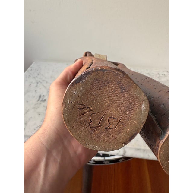 Barbara Beck 1980s Abstract Ceramic Sculpture For Sale - Image 10 of 11