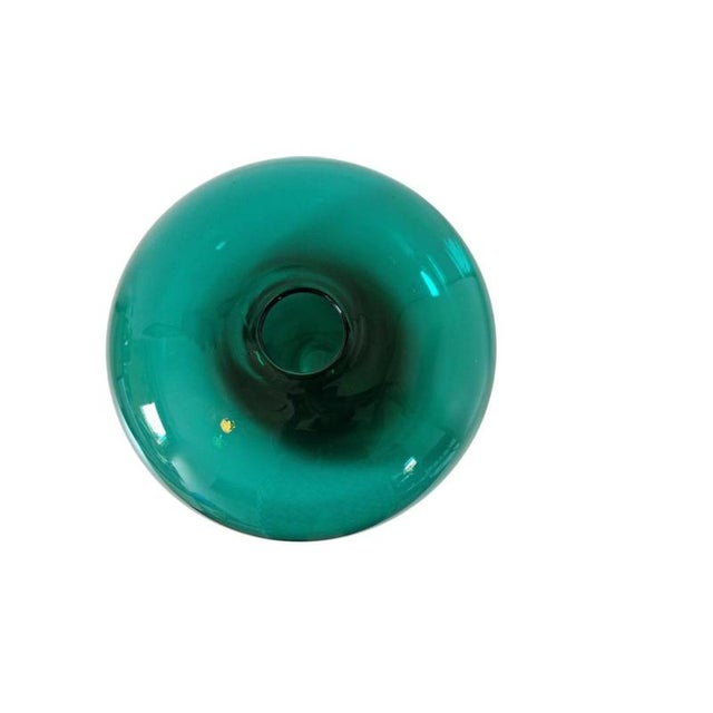 Ikea Emerald Green Stockholm Donut Vase from Ikea, 1999 For Sale - Image 4 of 5