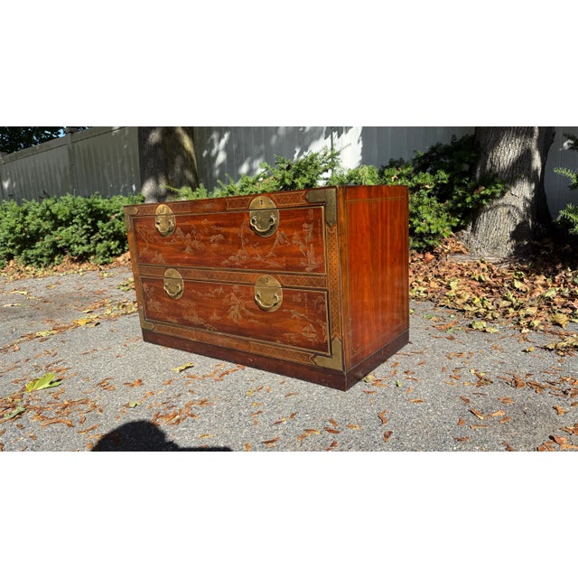 1979 Drexel Heritage “Et Cetera” Chinoiserie Chest of Drawers For Sale In Boston - Image 6 of 15