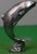 Sz: 4 1/2"H x 3"L Salmon, leaping, old model Hood Ornament Chrome Plated (Standard Finish)