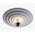 Small odeon ceiling light by radar. Design: bastien taillard. Materials: metal, plaster of paris, fiberglass. Dimensions:...
