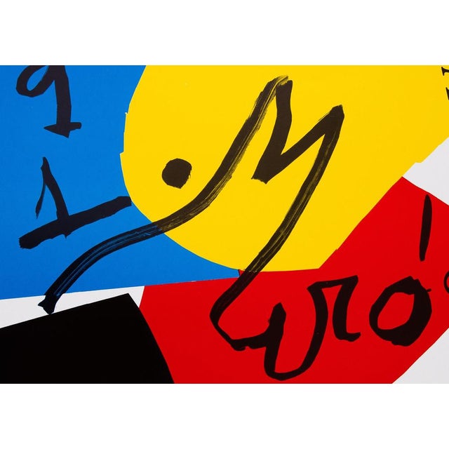 Original Costa Llobera Poster by Joan Miró For Sale - Image 4 of 5