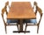 Vintage Scandinavian Dining Set, Set of 5 For Sale