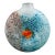 Kosta Boda Sweden Kjell Engman Signed Reef Fish Art Glass Vase #80202 For Sale