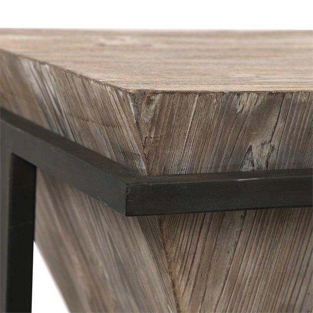 Modern Pyramid End Table For Sale - Image 3 of 5