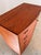 Semi-Circular Teak Chest of Drawers with Lock, 1950s For Sale - Image 4 of 10