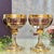 Antique Steiner & Vogel Amethyst and Gold Champagne Coupes Moser Styled - A Pair For Sale - Image 11 of 12