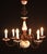 Ceramic Porcelain Six-Arm Chandelier, Netherlands For Sale - Image 7 of 7