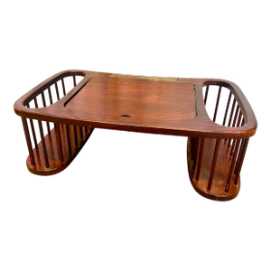 Midcentury Wood Breakfast Tray