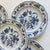 1970s 1970s Blue Danube Blue Onion Porcelain Salad or Dessert Plates - Set of 8 For Sale - Image 5 of 6