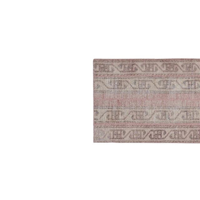 Kurdish Hand-Knotted Tribal Halway Rug 2'8" X 12' For Sale - Image 4 of 13