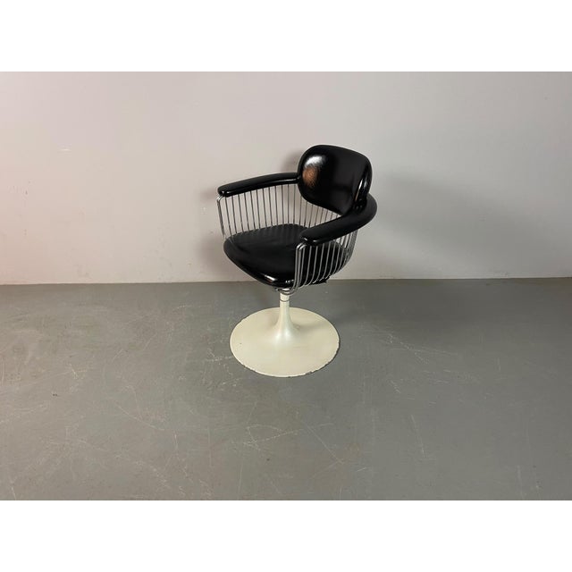Mid-Century Modern Belgian Swivel Armchair by Rudi Verelst for Novalux, 1970s For Sale - Image 13 of 13