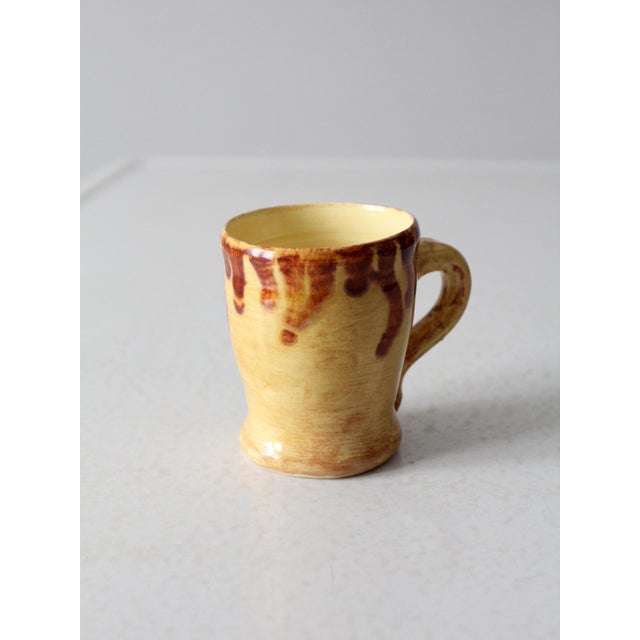 Vintage Studio Pottery Mug For Sale - Image 4 of 11