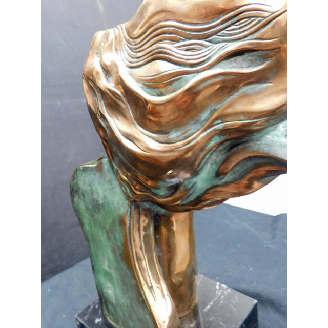 Sunol Alvar "Maternite" 1989Bronze Sculpture With Granite Base Signed For Sale - Image 4 of 17
