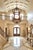 Spanish Revival Huge Vintage Florentine Gold Gilt & Dark Iron Acanthus Leaf 8-Light Lantern Chandelier For Sale - Image 3 of 9