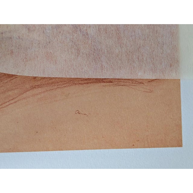 Pierre-Auguste RENOIR (1841-1919) - A girl's portrait - Quality Limited edition lithograph after a pastel, signed and...