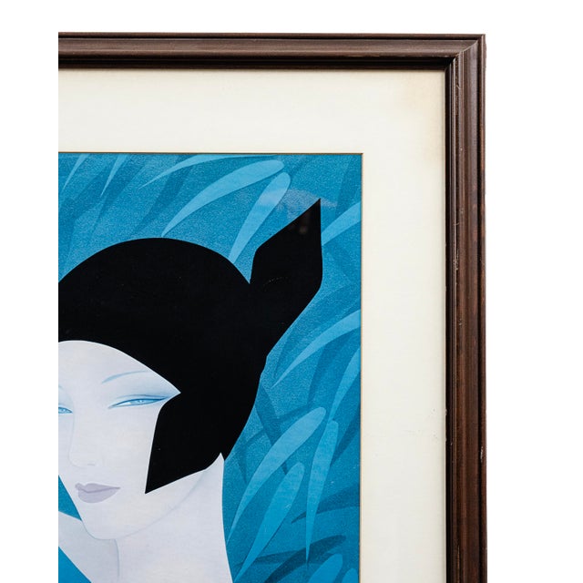Contemporary Vintage Ichiro Tsuruta Lithograph Print From the "Classical Elegance" Series For Sale - Image 3 of 4