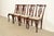 Baker Furniture Company Henredon Style Georgian Carved Mahogany Dining Chairs, Set of Four For Sale - Image 4 of 12