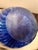 1950s Heavy 7lb Giulio Radi Avem Murano Blue Reticello Bullicante Glass Vase Documents For Sale - Image 5 of 6