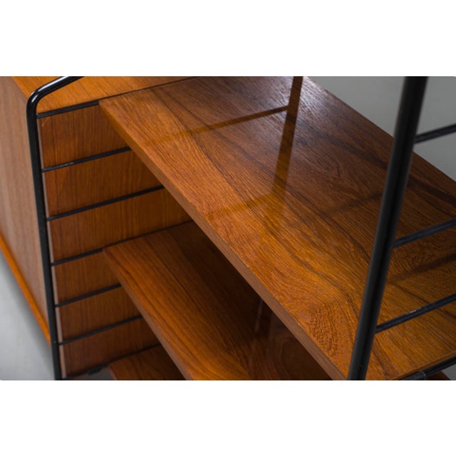 Vintage Teak Modular Wall Unit from WHB, Germany, 1960s For Sale - Image 11 of 18