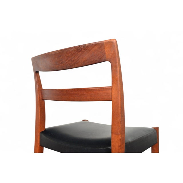 Mid 20th Century Mid 20th Century Set of 4 Nils Jonsson "Garmi" Dining Chairs in Teak For Sale - Image 5 of 12