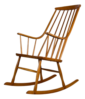 Grandessa Rocking Chair by Lena Larsson for Nesto, Sweden, 1960s