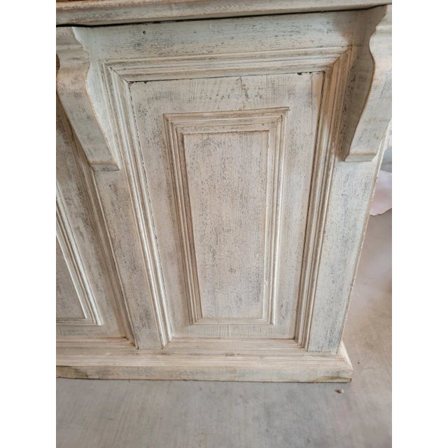 Antique White Antique Counter or Bar From England For Sale - Image 8 of 13