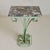French Art Deco Green Iron Side Table with Marble Top, 1930s For Sale - Image 11 of 11