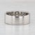 0.85ctw Diamond Ring Platinum Size 7.5 Anniversary Band Stackable For Sale - Image 4 of 8