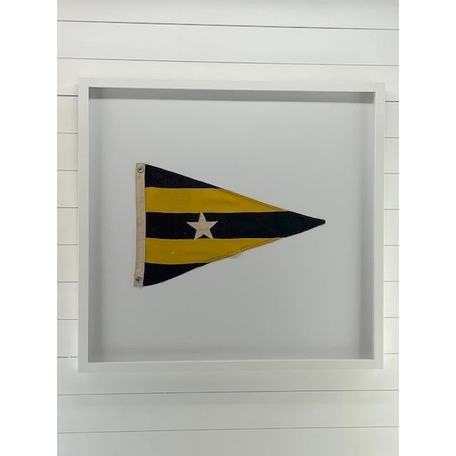 Vintage Nautical Yacht Club Pennant For Sale - Image 4 of 6