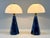 Vintage Prisma Table Lamps with Marble Shades, Italy, 2000s, Set of 2 For Sale - Image 10 of 18