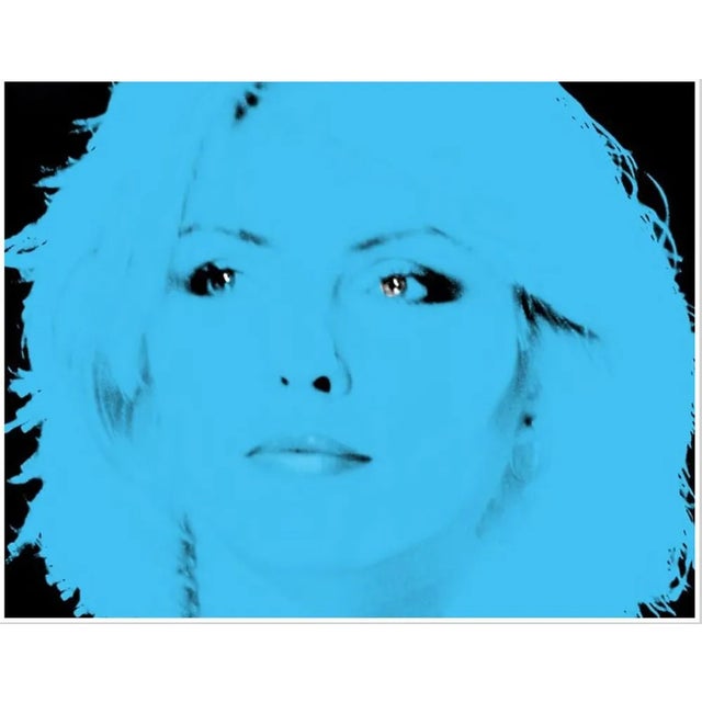Batik, Blondie Blue, 2023, Archival Pigment Print For Sale