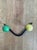 1950s 1950s Mid-Century Modern French Sputnik Wall Hook With Green & Yellow Atomic Balls For Sale - Image 5 of 10